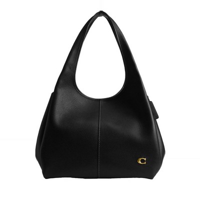 Coach Polished Pebble Leather Lana Shoulder Bag