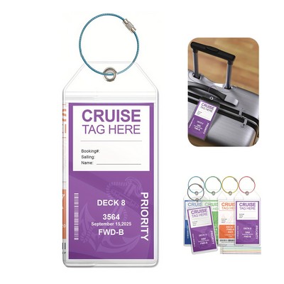 Custom PVC Luggage Tag