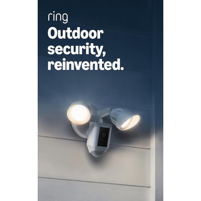 Floodlight Cam Wired Plus - Black