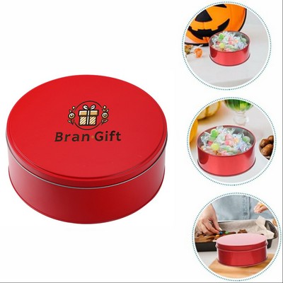 7.87" Cookie Tin