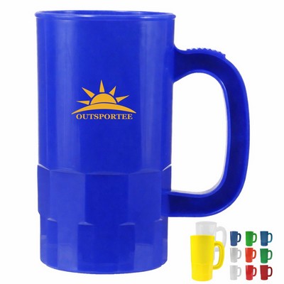 14 OZ Plastic Mug Match Cup Beer Soccer Handled Stein