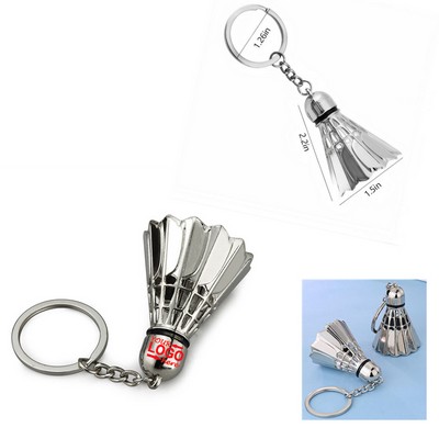 Badminton Keychain