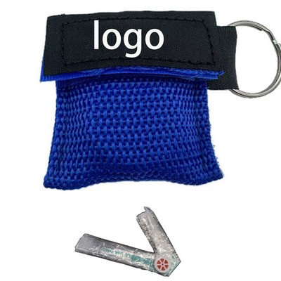 Cardiopulmonary Resuscitation Emergency First Aid Portable PVC Training Mask