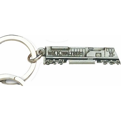 Diesel Train Engine Key Tag & Key Ring