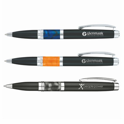 Romero Brass Twist Action Ballpoint Pen