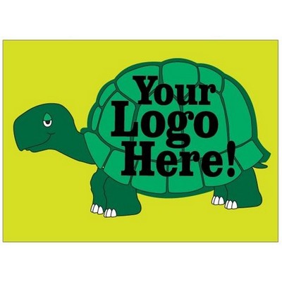 Turtle Rectangle Badge w/ Bar Pin (2.5"x3.5")