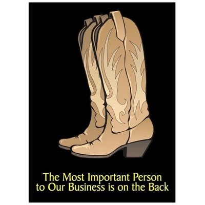 Cowboy Boots Photo Hand Mirror (2"x3")