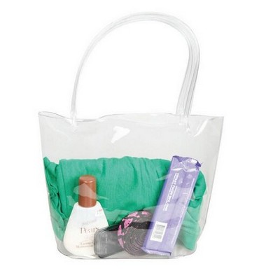 Clear PVC Tote Bag w/ Handles