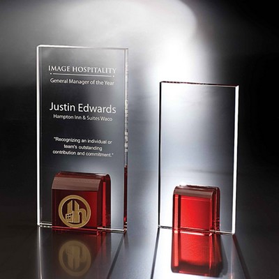 11" Residenz Crystal Award