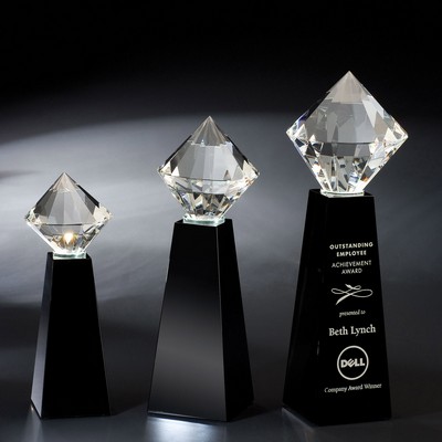 13" Brilliant Crystal Diamond Award
