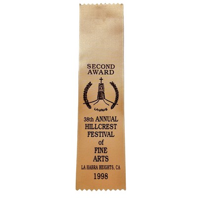2"x6" Pin Back Display Ribbon