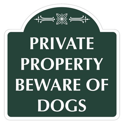Plastic Sign | Custom | Die Cut Shape | .023" Thickness | 42 to 56 Sq In