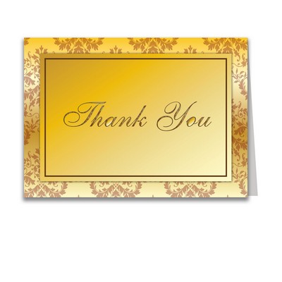 Gold Thank You
