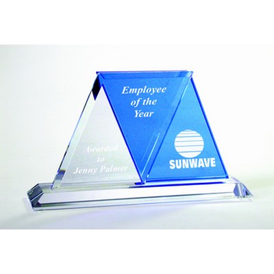 Fancy Diamond Optical Crystal Award - Style A