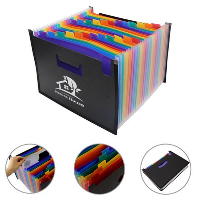 Expandable 24 Pockets A4 File Folder