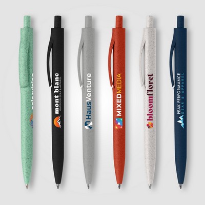 Zen - Wheat Plastic Pen - Full-Color Inkjet