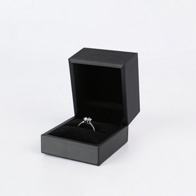 Premium PU Leather Jewelry Finger Rings Boxes Gift Boxes Jewelry Case for Rings