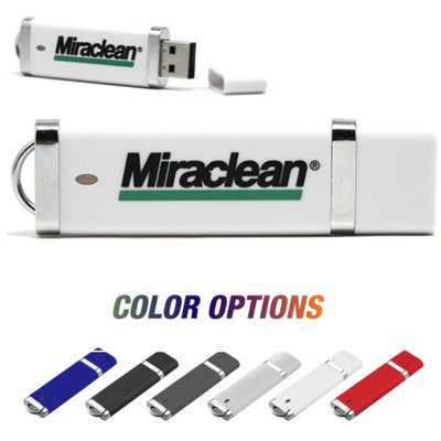 Acadia Slim plastic USB drive - 1GB