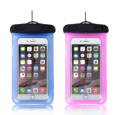 PVC Waterproof Phone Pouch Bag With or Without Compass For Wwimming or Beach