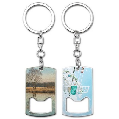 Style 4 Full Color Bottle Opener Keychain