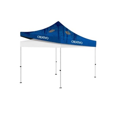 10' x 10' Double Layer Canopy Tent Pop-Up Tent - Full Bleed Dye-Sublimation