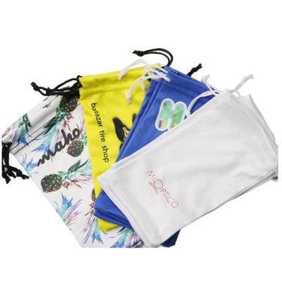 Drawstring Multifunctional Microfiber Pouch - 180 GSM