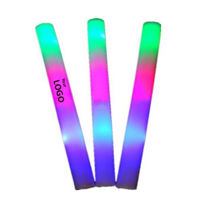 LED Light UP Foam Glow Sticks Baton Wands