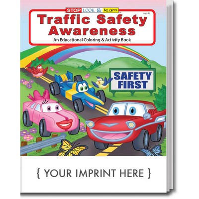 Traffic Safety Awareness Coloring Book Fun Pack