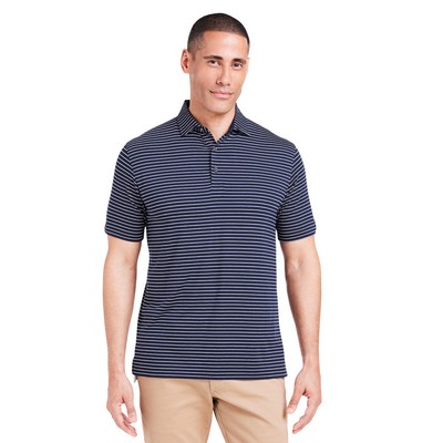 TASC PERFORMANCE INC Men's Cloud Lightweight Polo Brookline Stripe