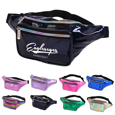 Rainbow Hologram Fanny Pack