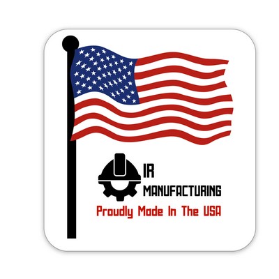 Flag Shaped NoteKeeper™ Magnet 20 Mil