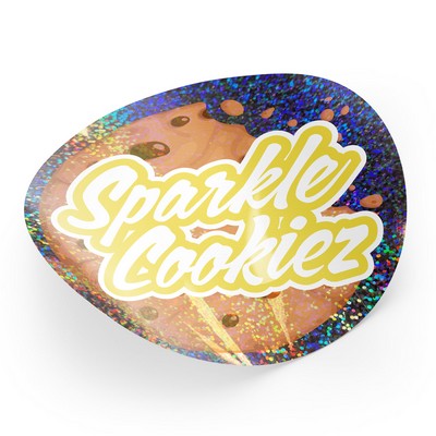 Holographic Glitter Decals (0 to 5 Square Inches)