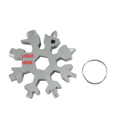 18-in-1 Stainless Steel Multi Snowflake Tool