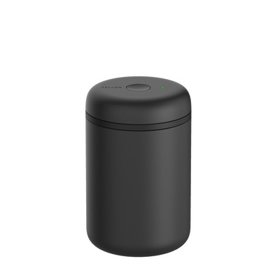 1.2L Matte Black Electric Atmos™ Vacuum Canister