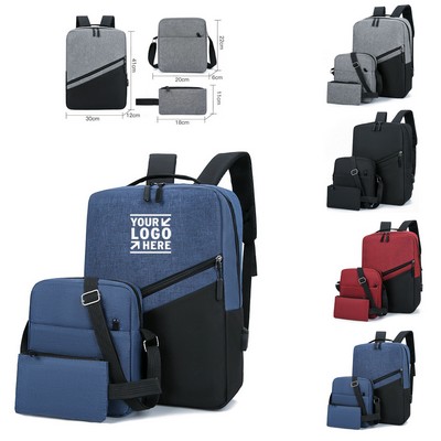 15.6" Laptop Backpack Set