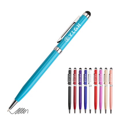 Stylus Metal Pen With Clip