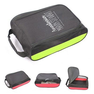 Dustproof Zip Golf Shoe Bag