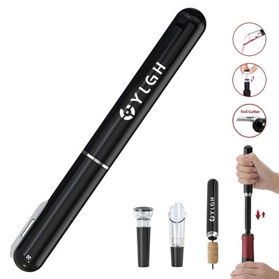 4-IN-1 Pen Shaped Air Pressure Wine Opener
