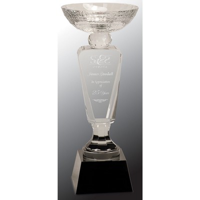 Crystal Cup with Pedestal Base
