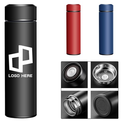 Water Insulated Bottle W/ Led Temperature Display