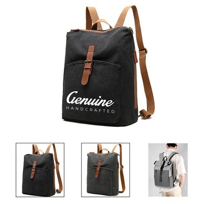 Canvas Padded Backpack