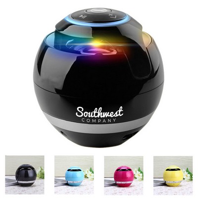 Magnetic Levitating Glowing Bluetooth Speaker