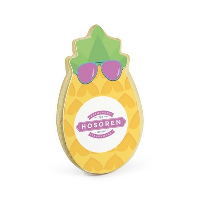 Custom Shaped Iced Logo Shortbread Cookies (X-Large)