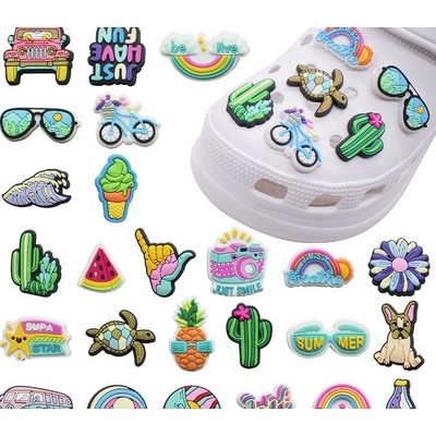 Cartoon Shoe Charms Set for Crocs0.98" × 1.18" × 0.24"