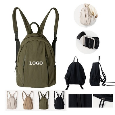 Lightweight Nylon Commuter Backpack