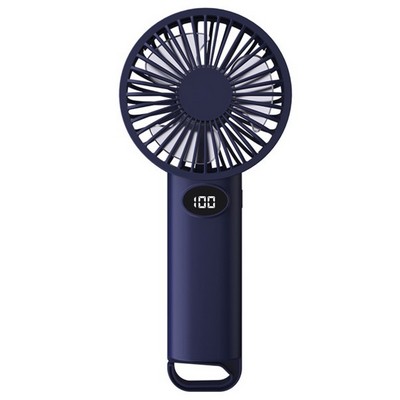 1200 mAh Portable Hand Held Fan with Display