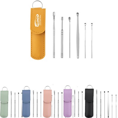 Stainless Steel Ear Pickers Set