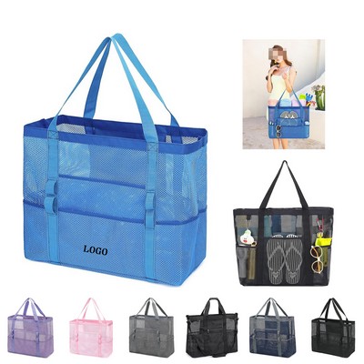 Mesh Beach Tote Bag