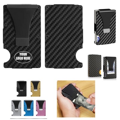 Carbon Fiber Business Card Holder Wallet