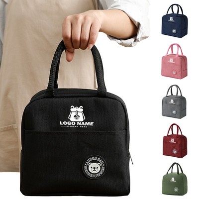 Aluminum Foil Thermal Carrier Lunch Handbag